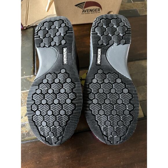 Avenger Work Shoes Women North Haven Comp Toe Sz 6 New In Box - Picture 5 of 5